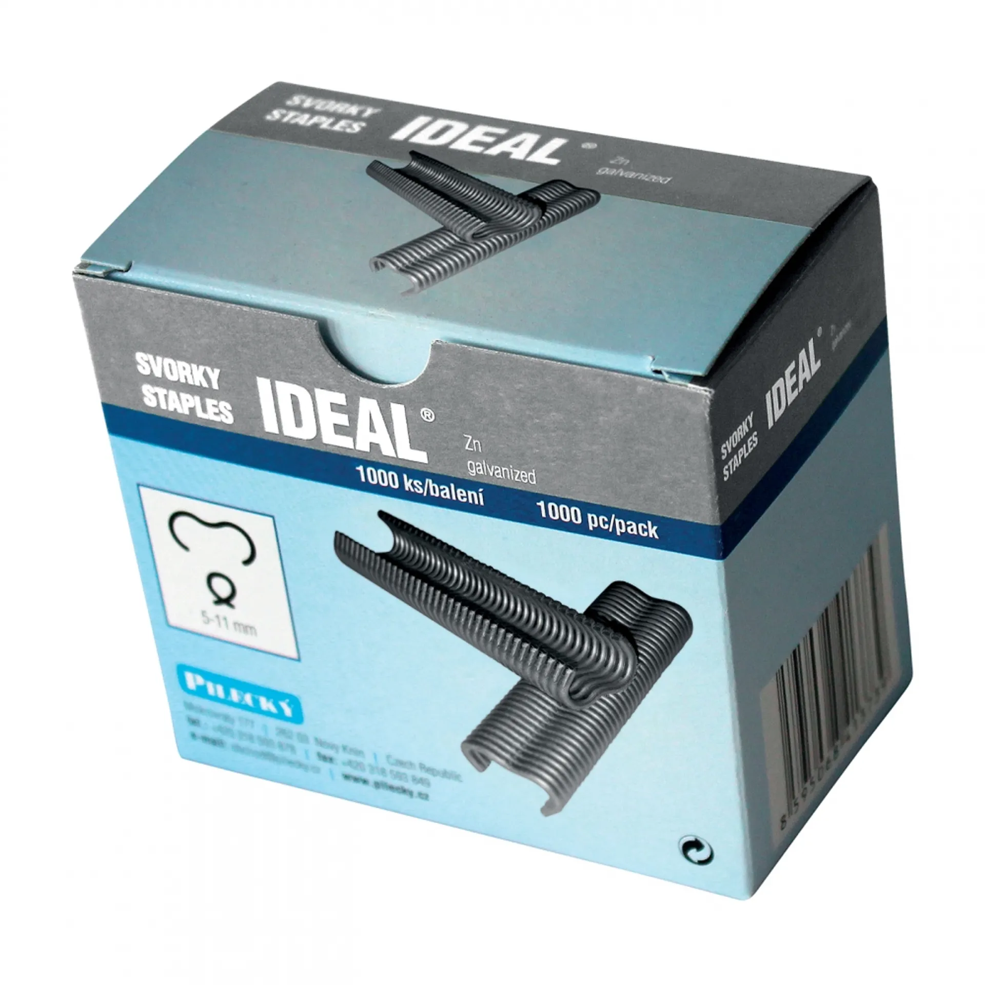 Svorka Ideal Pozinkovana Zn Baleni 1 000 Ks 8595068413746 (1)